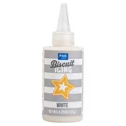 Gel decorativo blanco Biscuit Icing 120 g - PME