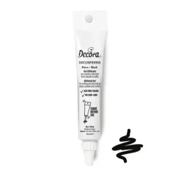 Gel decorativo negro brillante Decorpenna 20 gr - Decora