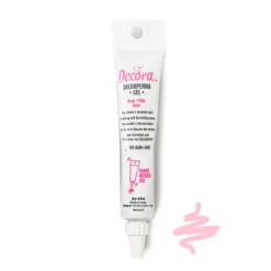 Gel decorativo rosa Decorpenna 20 g - Decora