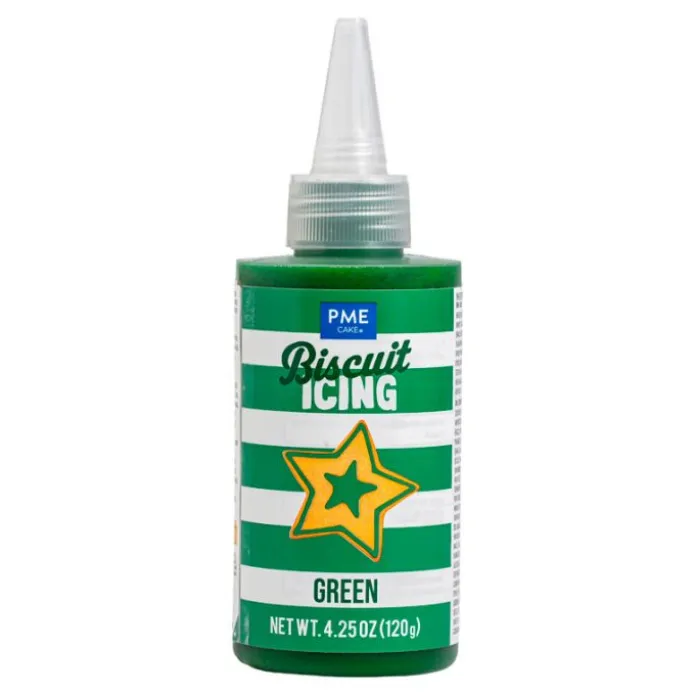 Gel decorativo verde Biscuit Icing 120 g - PME