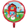 Globo de foil animales de la granja 45 cm - Creative Converting