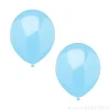 Globos azul claro (10) - Papstar