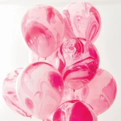 Globos blancos y rosas y cinta rosa We Love Pink (12) - Talking Tables