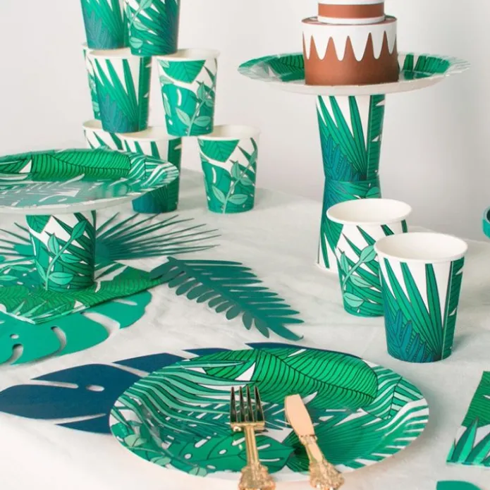 Globos hojas tropicales (5) - My Little Day