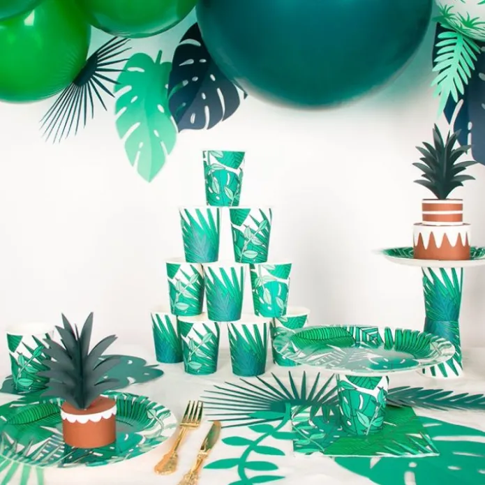Globos hojas tropicales (5) - My Little Day