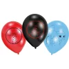Globos Ladybug rojos, negros y azules (6) - Amscan