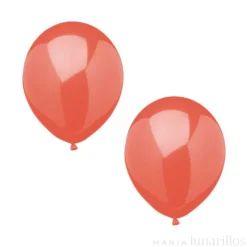 Globos rojo (10) - Papstar