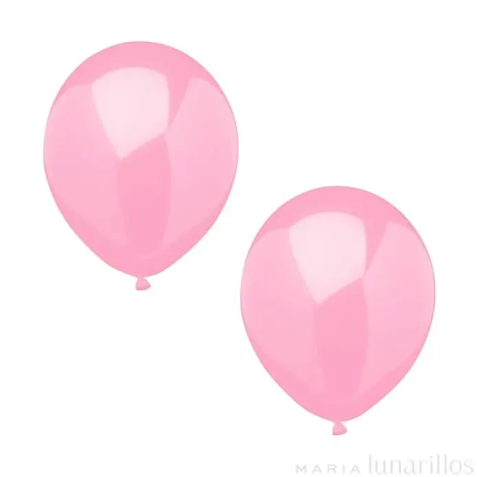 Globos rosa (10) - Papstar