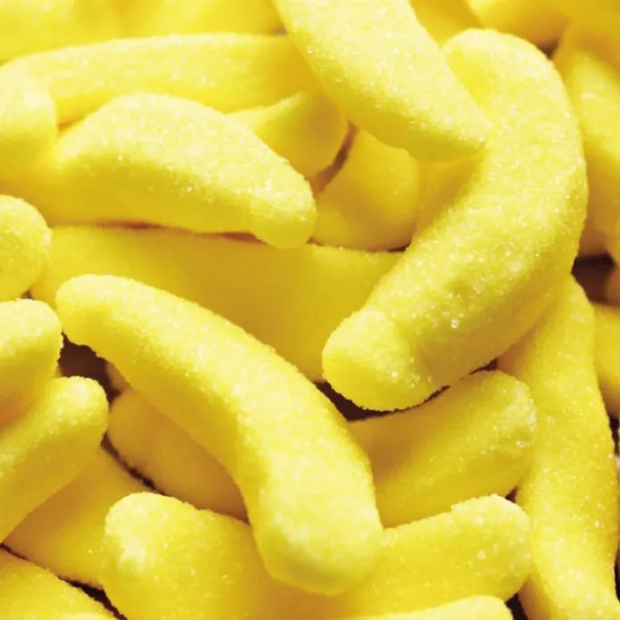 Gominolas de azúcar Plátanos (1 kg) - Sin gluten - Fini