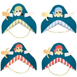 Gorros calaveras Piratas (8) - Meri Meri