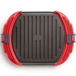 Grill para microondas Microwave Grill Tamaño XL - Acero antiadherente - Lékué + REGALO molde donuts