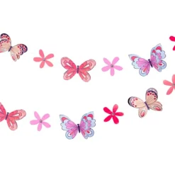 Guirnalda de papel flores y mariposas Tilly & Tigg - Talking Tables