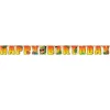 Guirnalda de papel Happy Birthday dinosaurios 2,2 m - Creative Converting