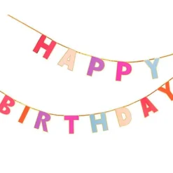 Guirnalda de papel Happy Birthday - Talking Tables
