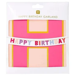 Guirnalda de papel Happy Birthday - Talking Tables