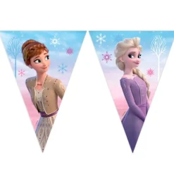 Guirnalda de plástico Frozen II 2,3 m - Decorata Party