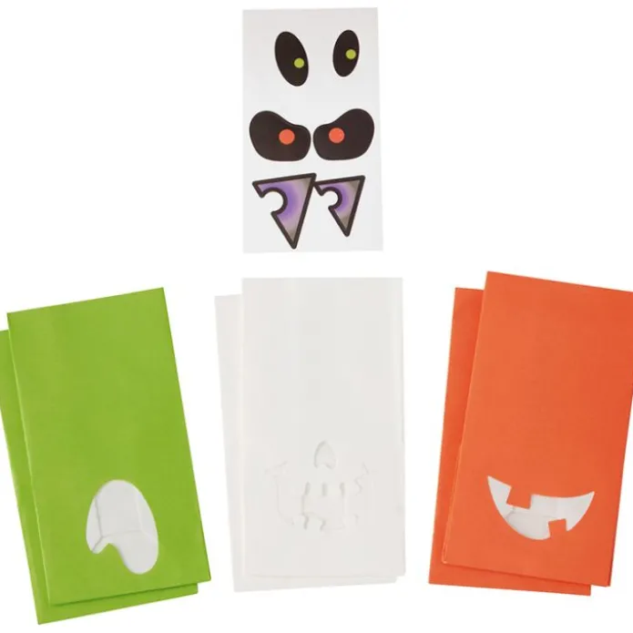 Guirnalda pompones, farolillos y figuras Halloween 2,1 m - Meri Meri + REGALO bolsas