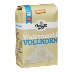 Harina de trigo integral ecológica 1 kg - Bauckhof