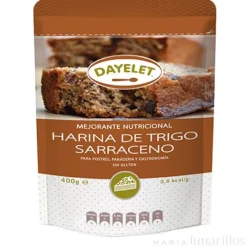 Harina de trigo sarraceno 400 gr - Sin gluten - Dayelet
