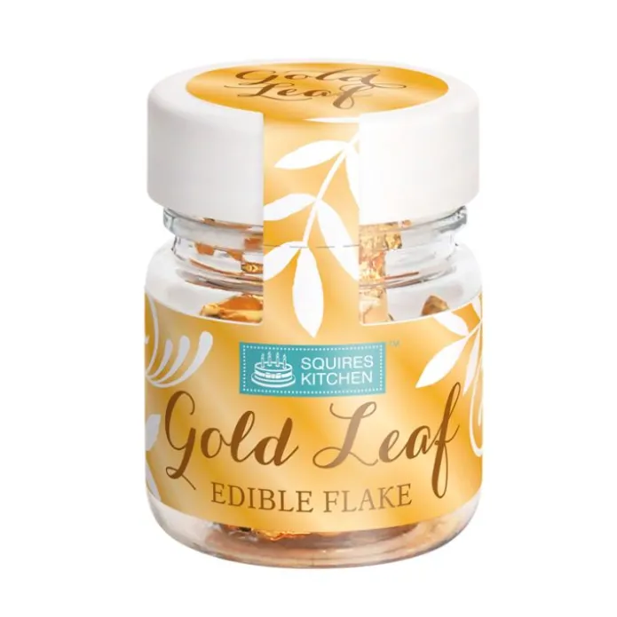 Hoja de oro comestible 24 quilates - Squires Kitchen