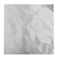 Hojas de aluminio plateadas para bombones (150) - Decora