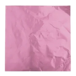 Hojas de aluminio rosas para bombones (150) - Decora