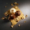 Hojas doradas comestibles Golden Touch 8 x 8 cm (45) - Sin gluten - Modecor
