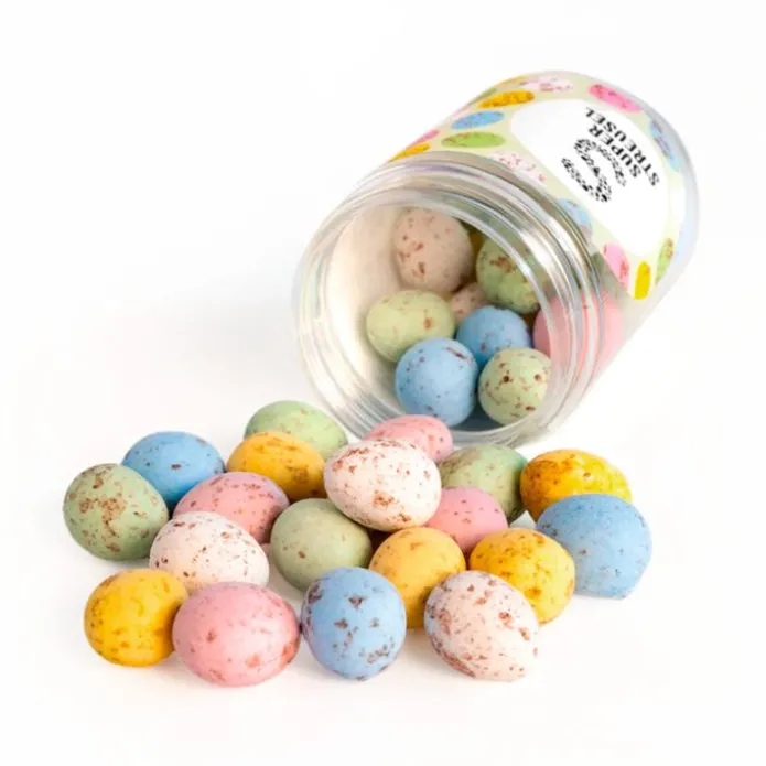 Huevos de Pascua de chocolate Eggs Travaganza 85 g - Super Streusel