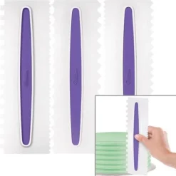 Icing Comb: scrapers de decoración - Wilton