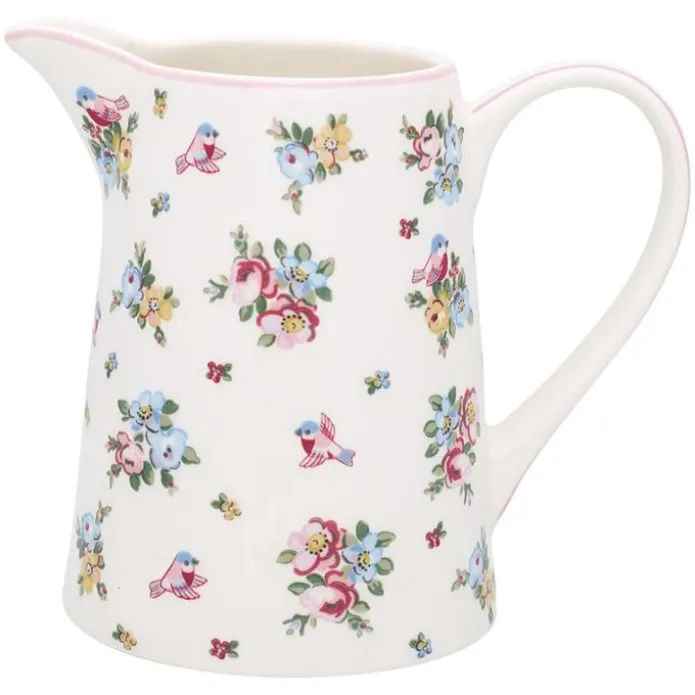 Jarra de cerámica Ellie White 1 litro - GreenGate