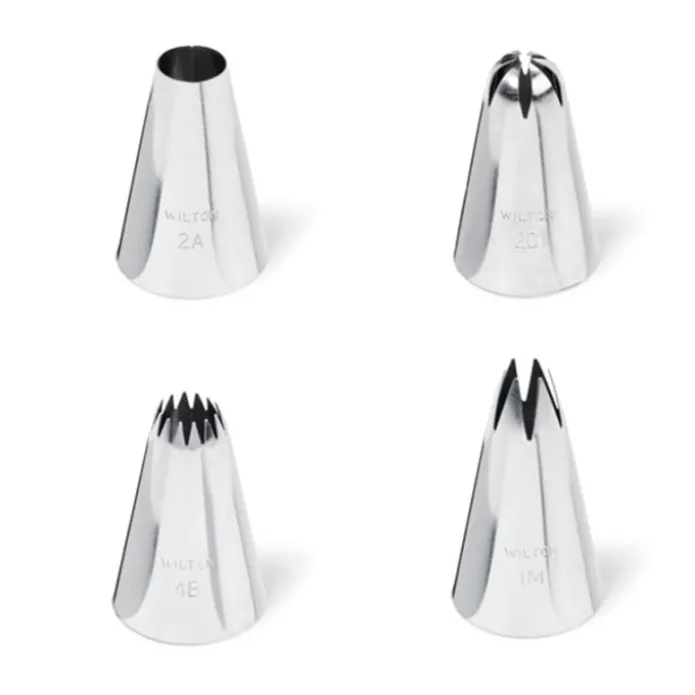 Kit de 8 mangas y 4 boquillas para decorar cupcakes - Wilton