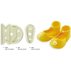 Kit molde cortador para fondant patuco - PME