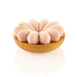 Kit moldes Tarte Ring Bloom 6 cavidades - Silikomart Professional