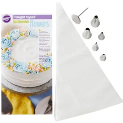 Kit para aprender a hacer flores con buttercream - Wilton
