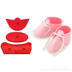 Kit para fondant patuco bebé tamaño real - PME