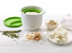 Kit para queso fresco Cheese Maker 1 litro - Silicona - Lékué