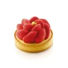 Kit Tarte Ring Fleur 80 mm 6 cavidades - Silikomart Professional