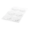Kit Tarte Ring Paradis 6 cavidades - Silikomart Professional