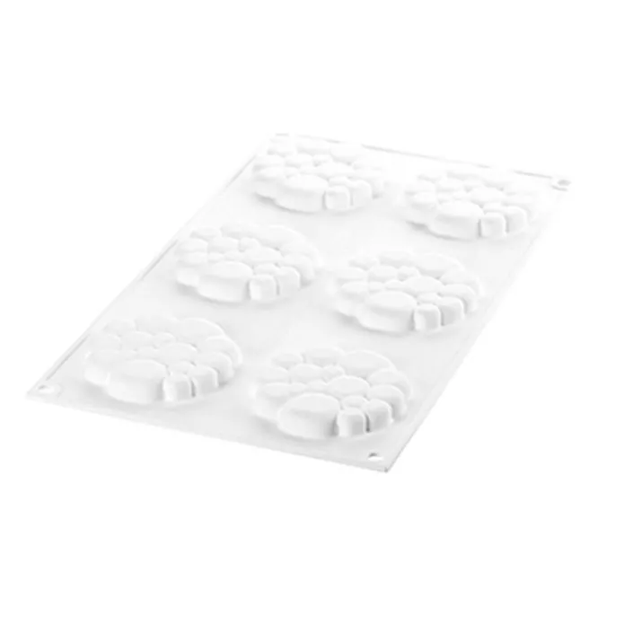 Kit Tarte Ring Paradis 6 cavidades - Silikomart Professional