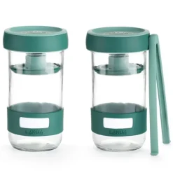 Kit Veggie Pickles para alimentos encurtidos y fermentados - Cristal - Lékué