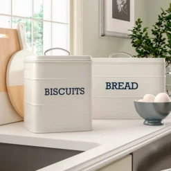 Lata pan vintage crema Living Nostalgia 34 x 25 cm - Metal - Kitchen Craft