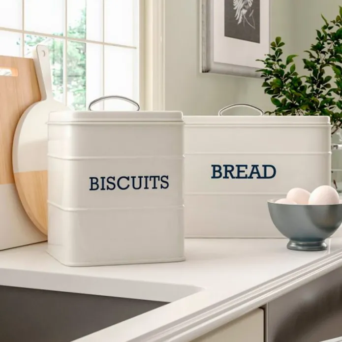 Lata pan vintage crema Living Nostalgia 34 x 25 cm - Metal - Kitchen Craft