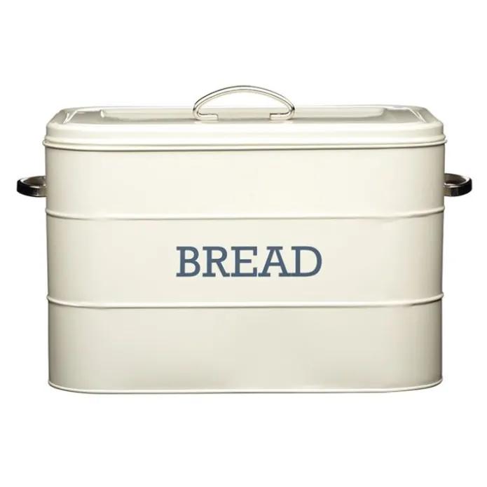 Lata pan vintage crema Living Nostalgia 34 x 25 cm - Metal - Kitchen Craft