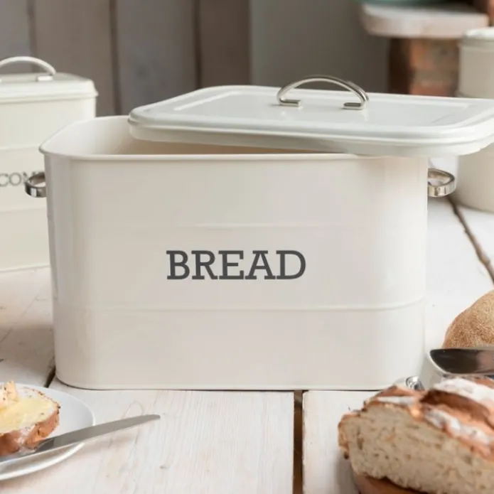 Lata pan vintage crema Living Nostalgia 34 x 25 cm - Metal - Kitchen Craft