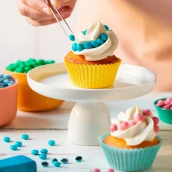 Lentejas de chocolate moradas 80 g - Decora