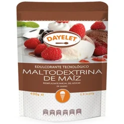 Maltodextrina de maíz 400 gr - Sin gluten - Dayelet