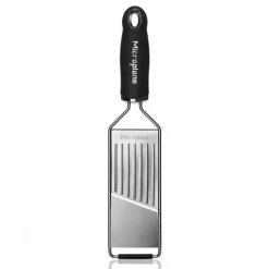 Mandolina negra Slicer - Acero inoxidable - Microplane