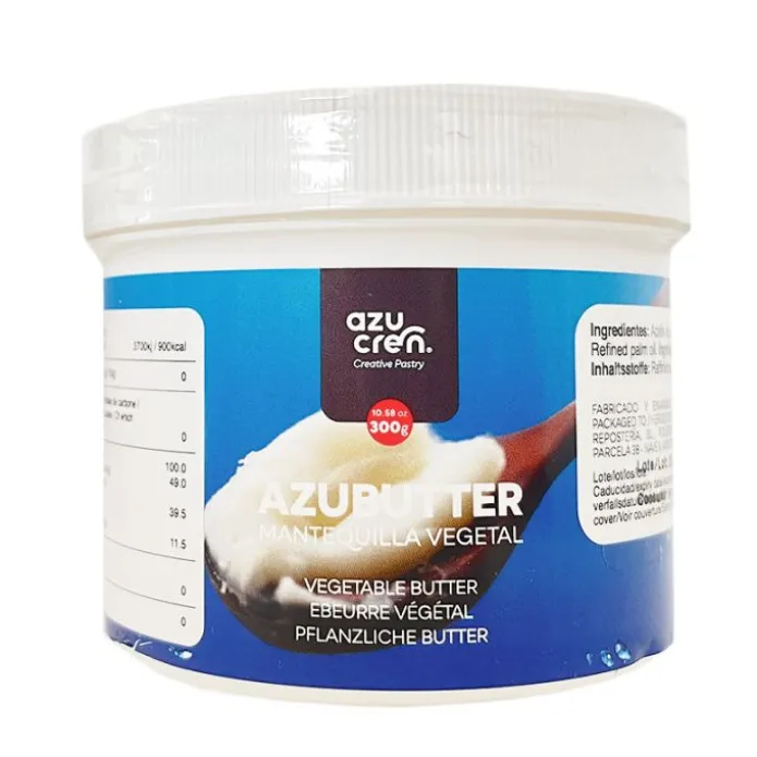 Manteca vegetal Azubutter 300 g - Azucren