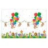 Mantel animales de la jungla 1,20 x 1,80 m - Decorata Party