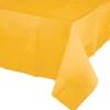 Mantel de papel amarillo 1,20 x 1,80 m - Conver Party